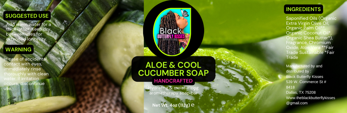 Aloe & Cool Cucumber Soap