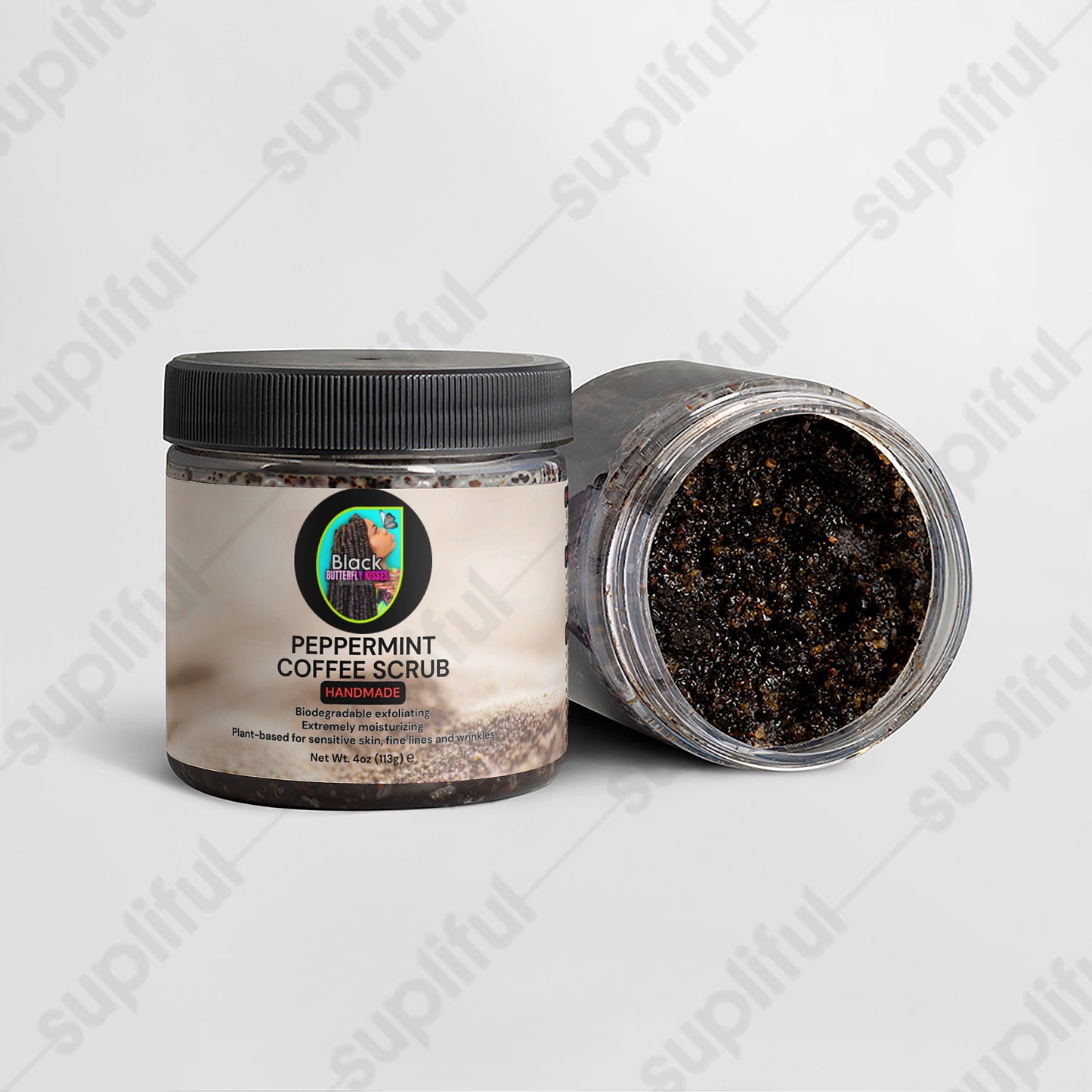 Peppermint Coffee Scrub