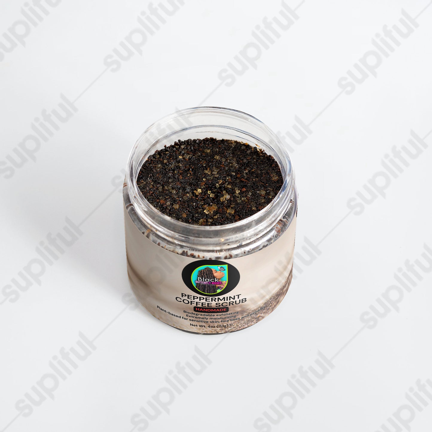 Peppermint Coffee Scrub