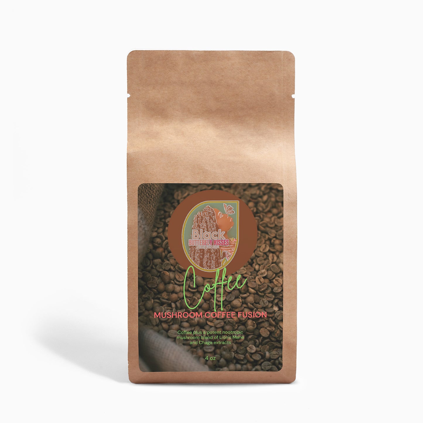Mushroom Coffee Fusion - Lion’s Mane & Chaga 4oz