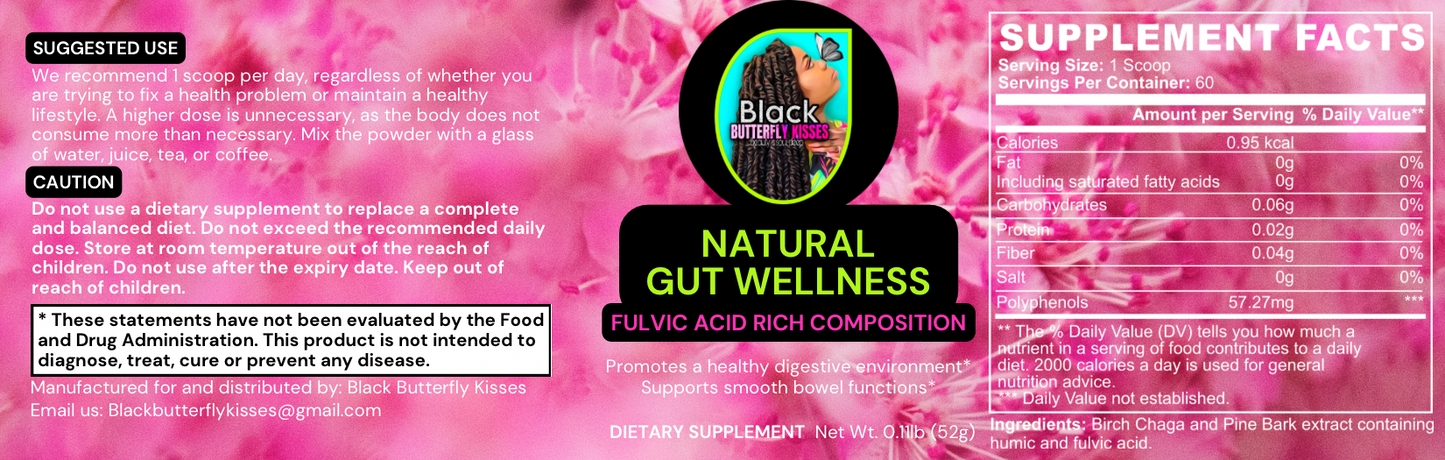 Natural Gut Wellness Powder