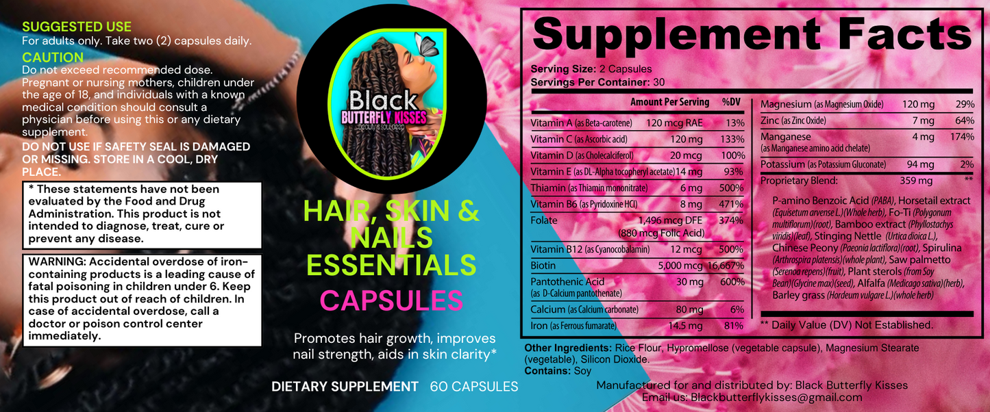 Hair, Skin and Nails Essentials