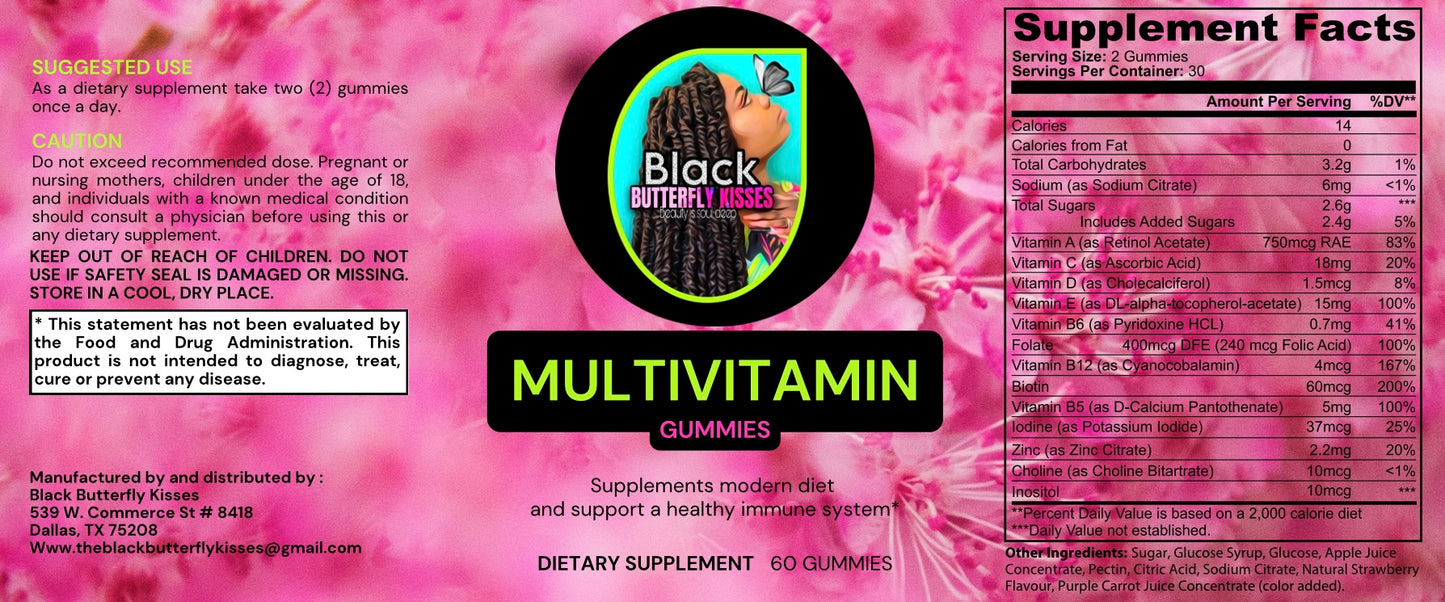 Multivitamin Bear Gummies (Adult)