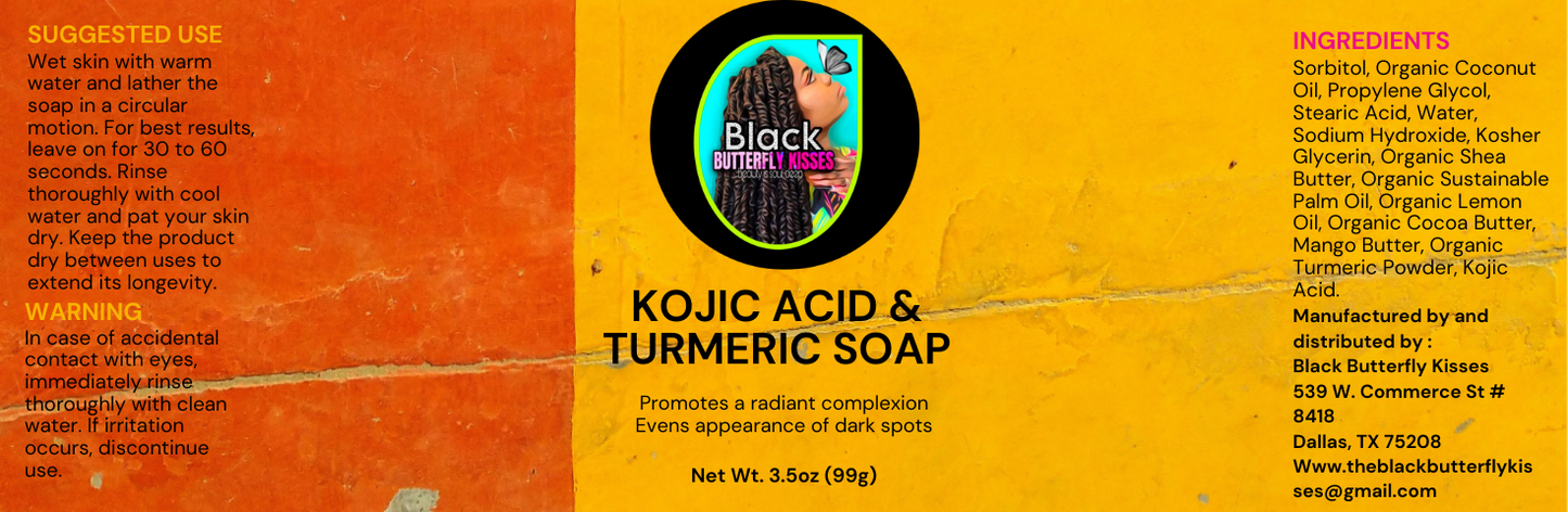 Kojic Acid & Turmeric Soap