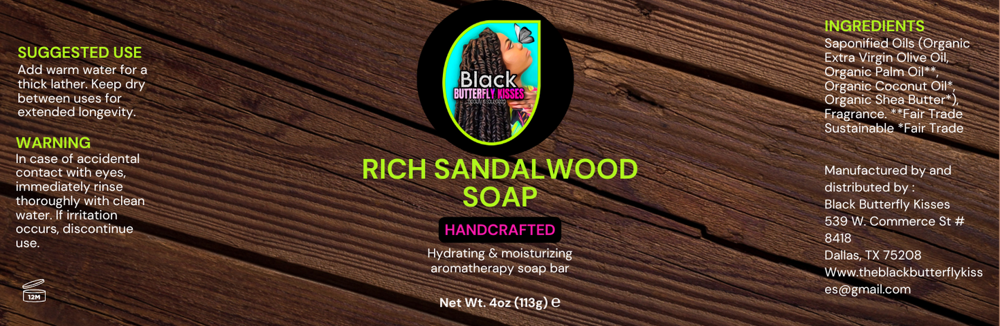 Rich Sandalwood Soap
