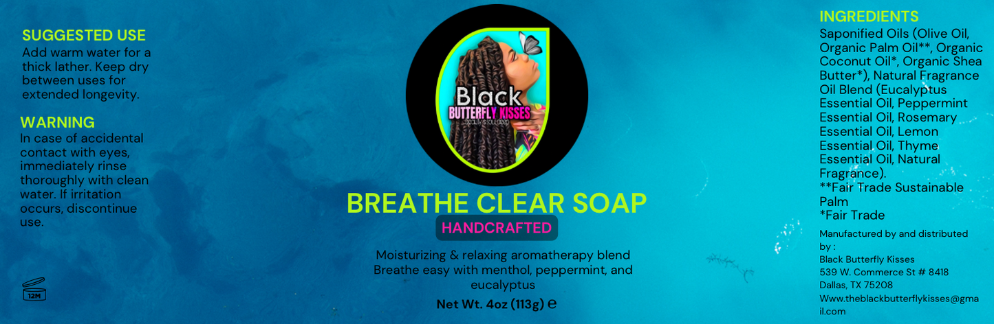 Breathe Clear Soap