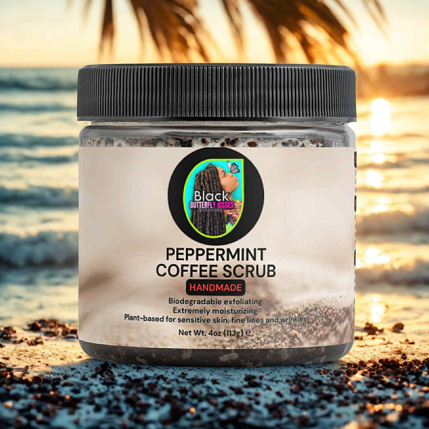 Peppermint Coffee Scrub