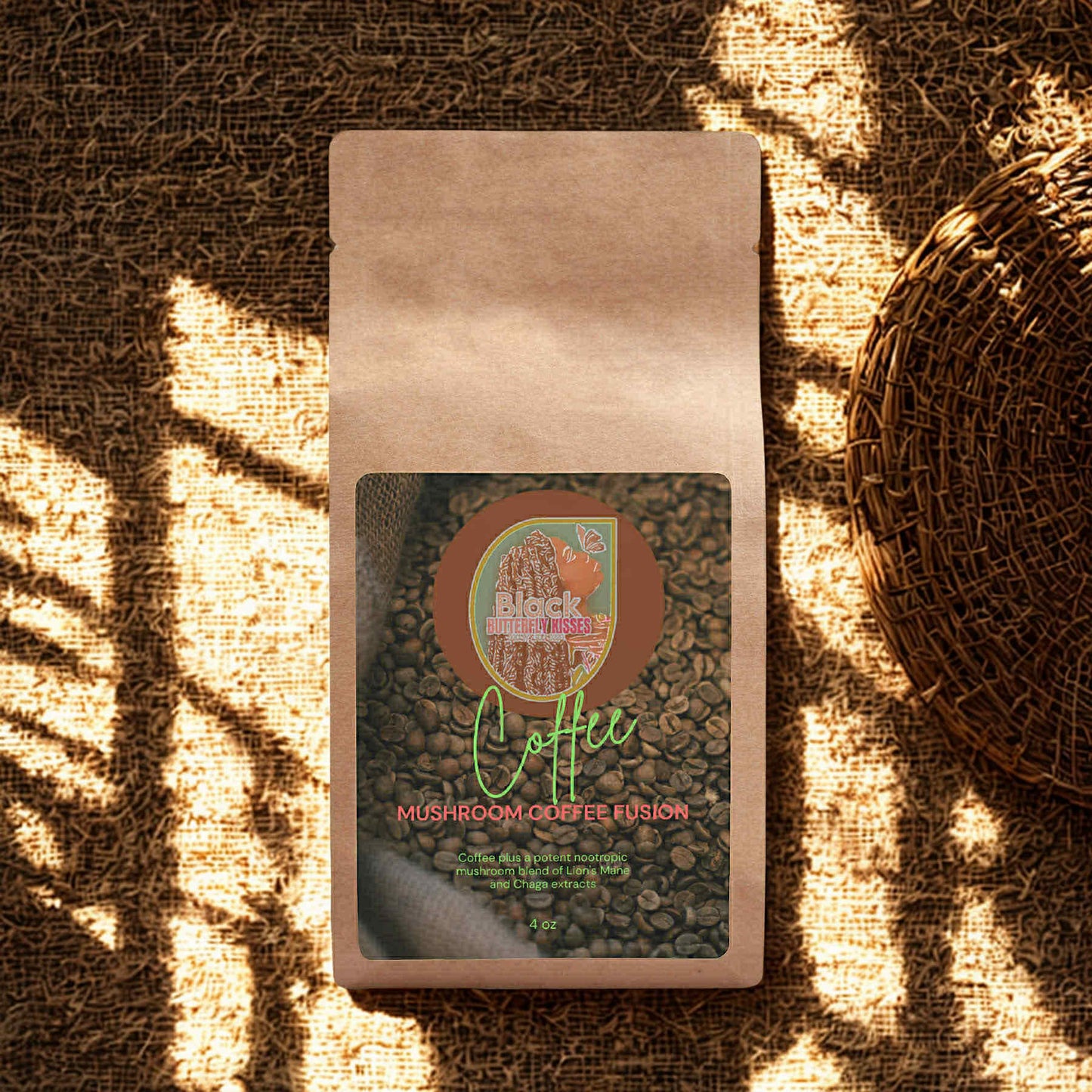 Mushroom Coffee Fusion - Lion’s Mane & Chaga 4oz