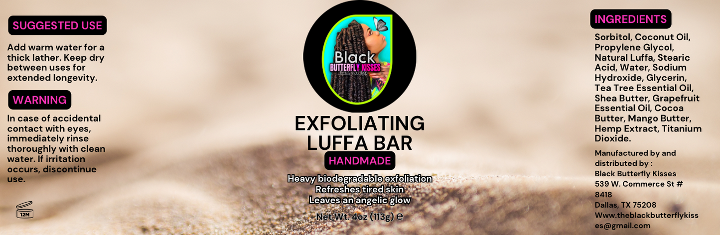 Exfoliating Luffa Bar